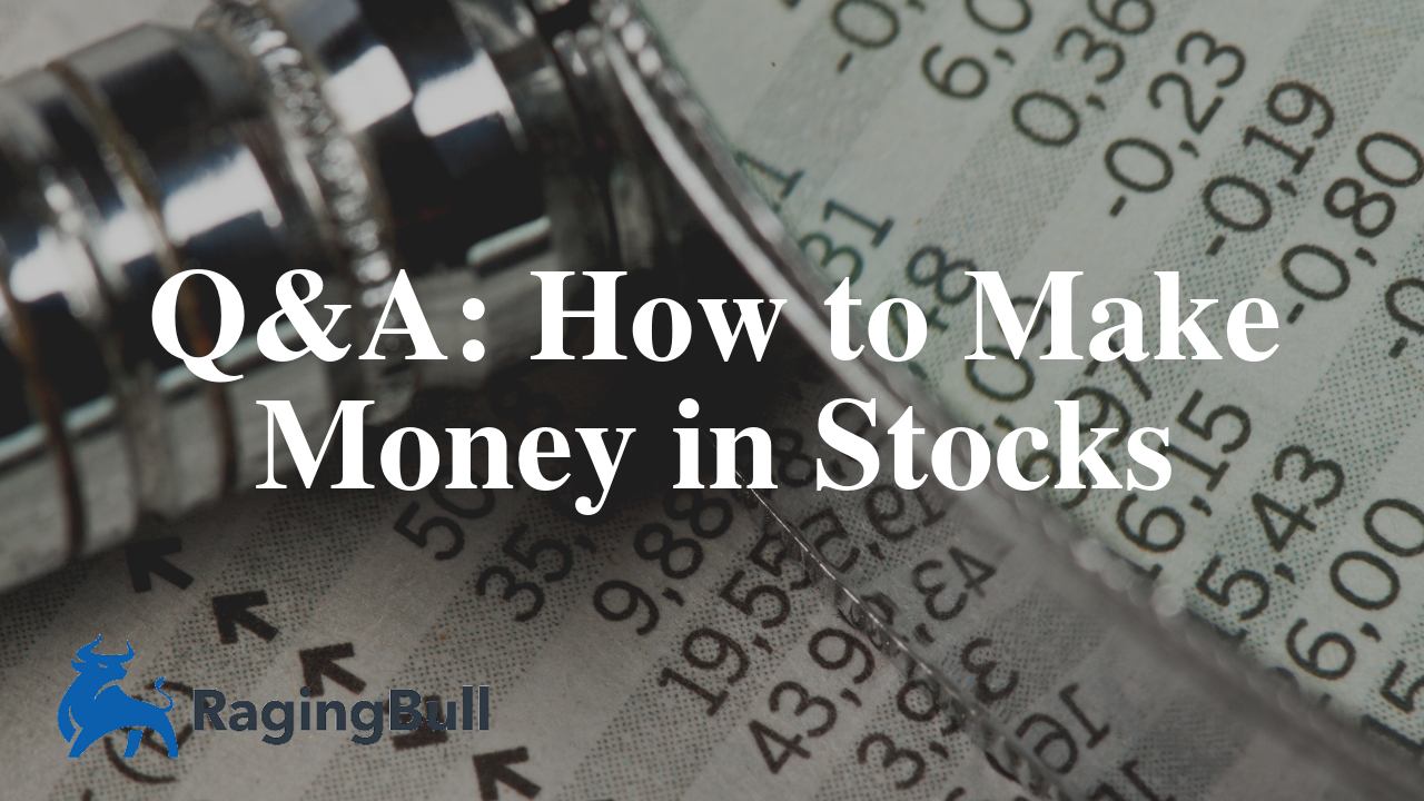 how do people make money from their stock portfolio