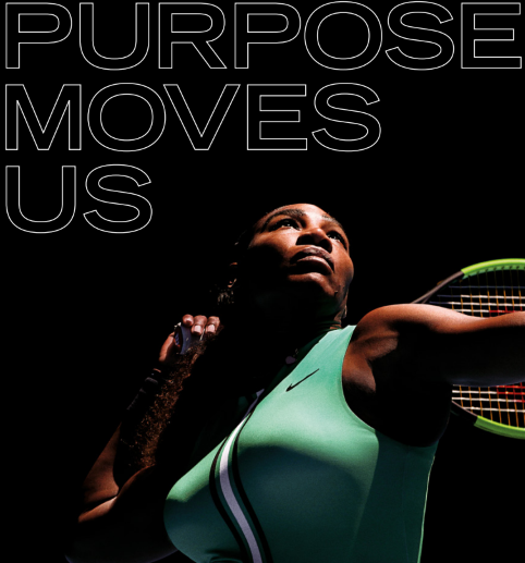 Nike tennis swing