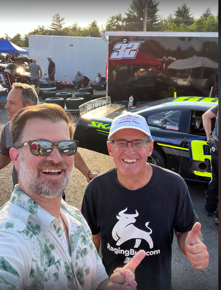 Jeff at a car show