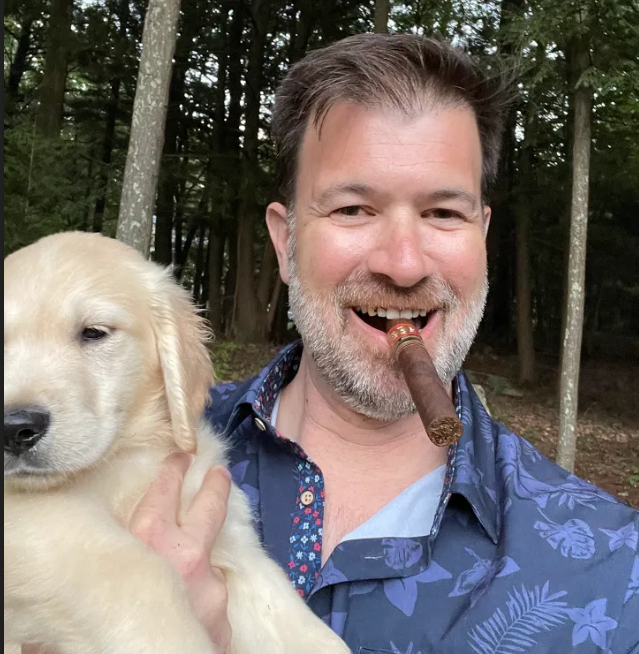 Jeff and His dog