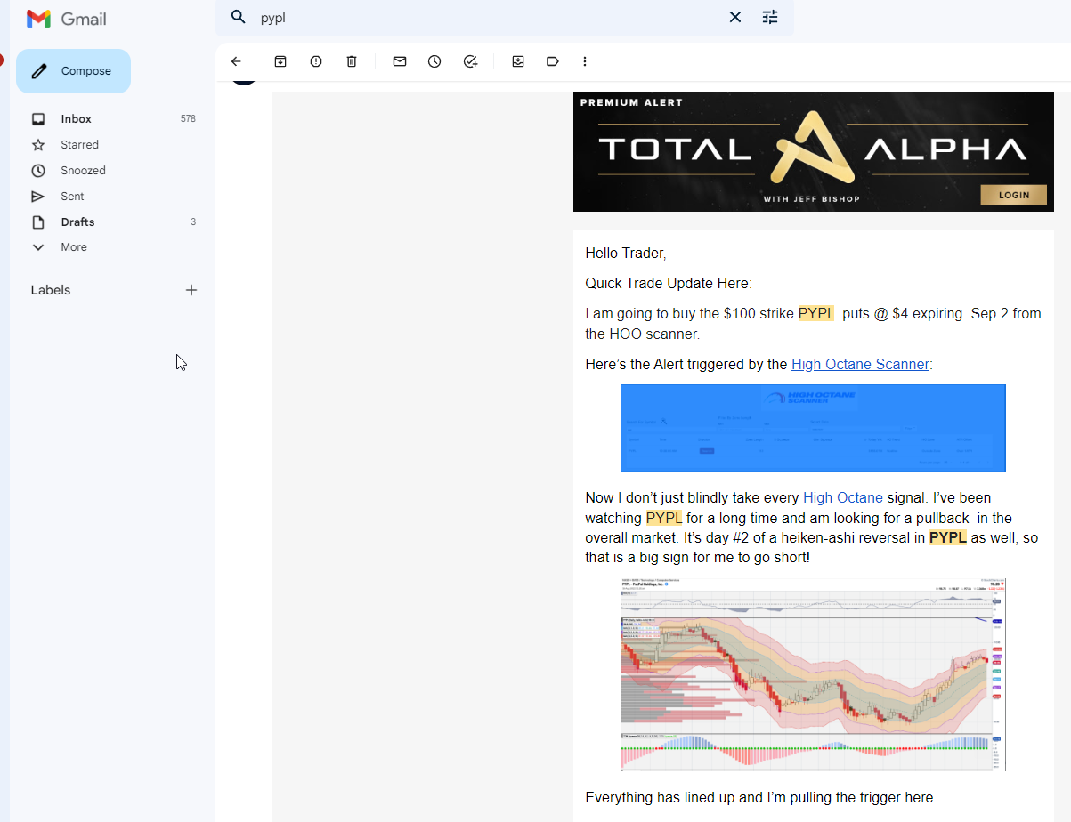 Total Alpha Email