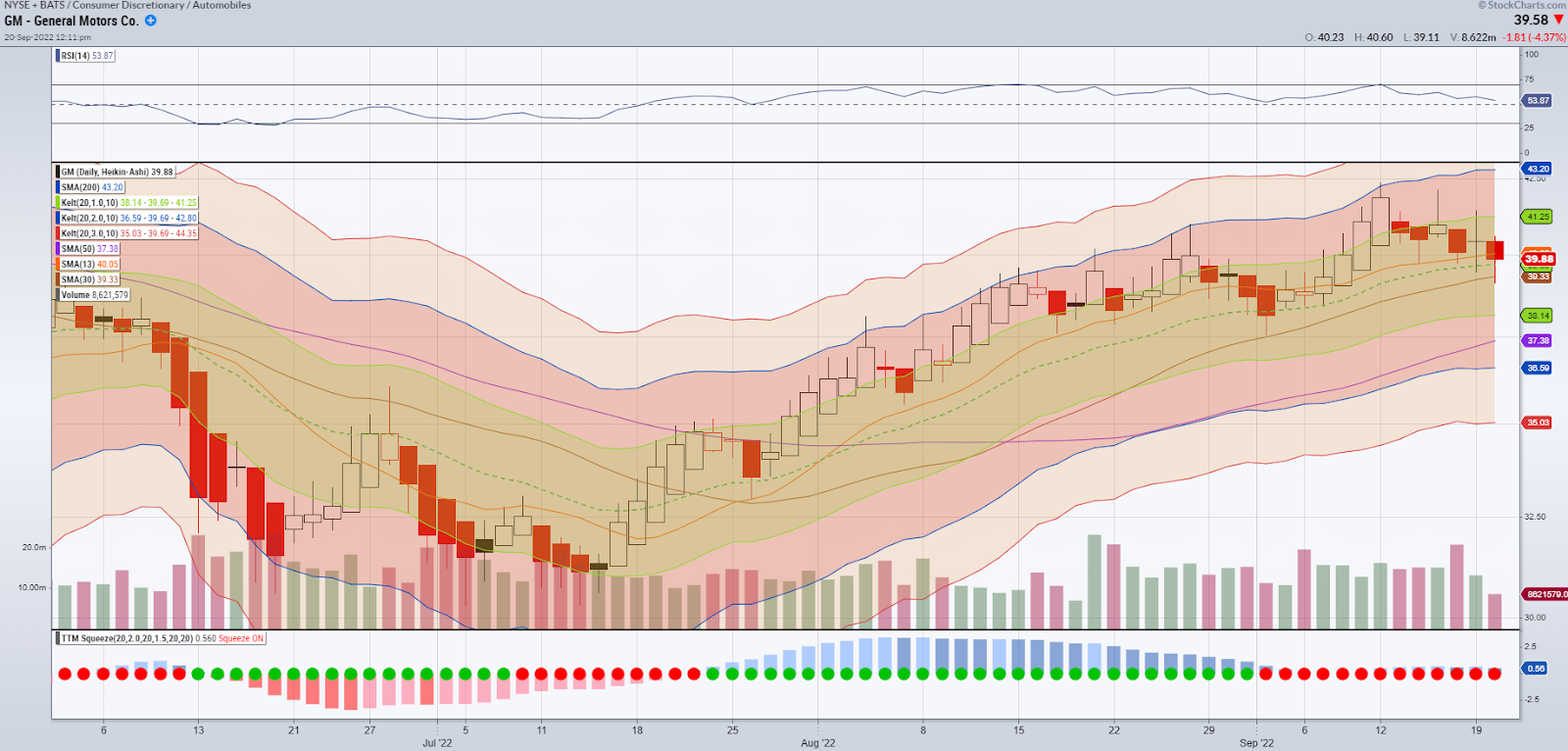 GM chart