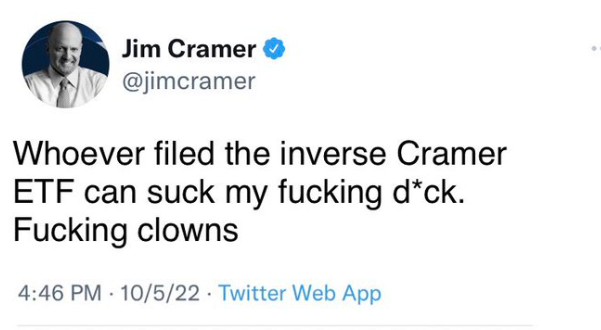Jim Cramer tweet