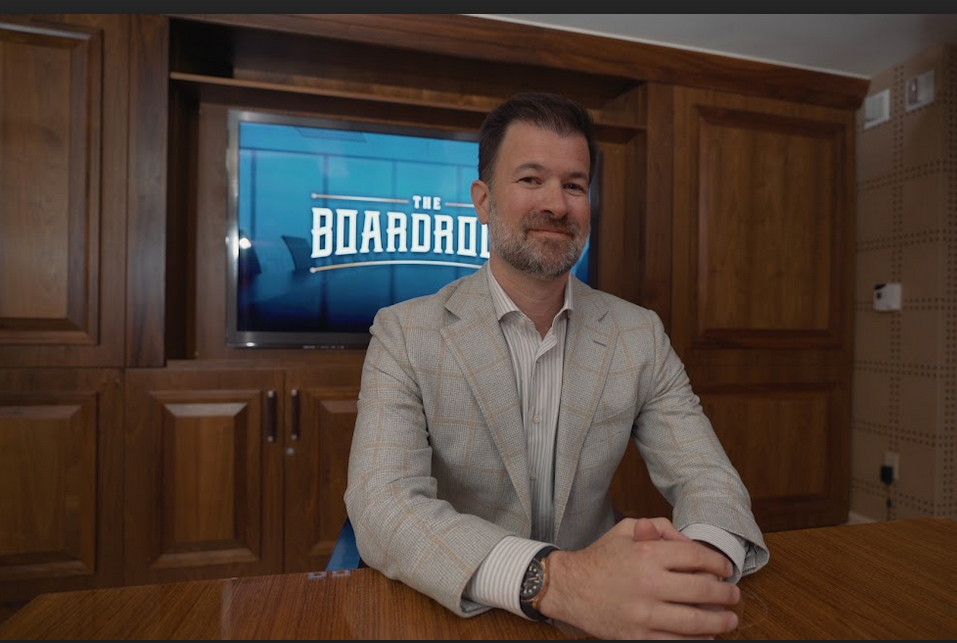 Jeff in the Boardroom